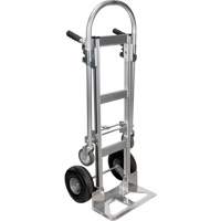 Convertible Hand Truck, Aluminum, 1250 lbs. Capacity Cam Industrial