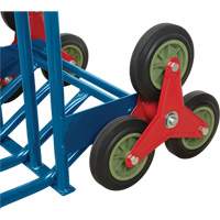 Stair Climbing Hand Truck, Steel Frame, 23-3/4" W x 45-5/8" H, 300 lbs. Capacity Cam Industrial