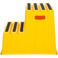 Escabeau industriel, 2 marches, 26" x 22-7/16" x Hauteur 19-11/16" Cam Industrial