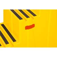 Escabeau industriel, 3 marches, 34-13/16" x 22-7/16" x Hauteur 28-1/2" Cam Industrial