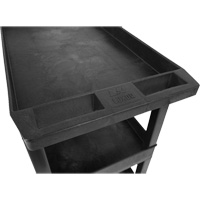 Tub Cart, 3 Tiers, 35-1/4" x 36-1/4" x 18", 300 lbs. Capacity Cam Industrial