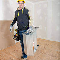 Poste de travail chevalet de sciage portatif, Cadre Aluminium, 12-1/4" p x 24" h Cam Industrial