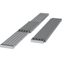 Telescoping Work Plank, 108" W x 12" D, 250 lbs. Capacity, Knocked Down Cam Industrial