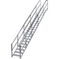 Syst&egrave;me d'escalier modulaire pour la construction de 17-21 marches SmartStairs, 157-1/2" ha Cam Industrial