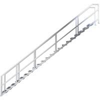 Syst&egrave;me d'escalier modulaire pour la construction de 17-21 marches SmartStairs, 157-1/2" ha Cam Industrial