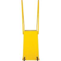 Industrial Step Stool, 4 Steps, 44" x 22-1/4" x 65-1/8" High Cam Industrial