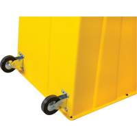 Industrial Step Stool, 4 Steps, 44" x 22-1/4" x 65-1/8" High Cam Industrial