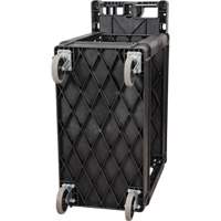 Utility Cart, 2 Tiers, 17-1/8" x 33-1/2" x 37-5/8", 550 lbs. Capacity Cam Industrial