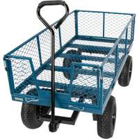 Wagon with Drop Sides, 24" W x 48" L, 800 lbs. Capacity Cam Industrial