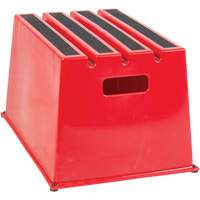 Industrial Step Stool, 20-7/8" x 12-3/16" x 12" High Cam Industrial