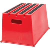 Industrial Step Stool, 20-7/8" x 12-3/16" x 12" High Cam Industrial
