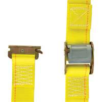 Heavy-Duty Utility Strap, Cam Buckle, 2" W x 12' L, 835 lbs. (379 kg) WLL Cam Industrial