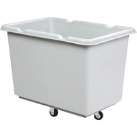 Starcart Box Truck, Polyethylene, 39" L x 27" W x 30" H, 12 cu. ft. Volume, 400 lbs. Capacity Cam Industrial