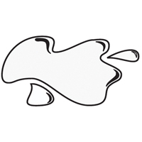 Tough Coat&reg; Acrylic Alkyd Enamel, Flat White, Very Flat, 12 oz., Aerosol Can Cam Industrial