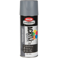 Industrial Acryli-Quik Lacquer, Grey, Very Flat, 12 oz., Aerosol Can Cam Industrial