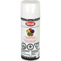 Industrial Acryli-Quik Lacquer, White, Semi-Gloss, 12 oz., Aerosol Can Cam Industrial