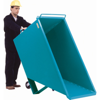 Tilt Truck, Steel, 1 cu. yd., 2000 lbs. Load Capacity Cam Industrial