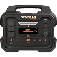 Portable Power Station, 3200 W, Lithium Ion, 12" H x 10-2/10" W x 14-1/10" D, 29 lbs. NAA169 | Cam Industrial