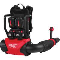 M18 FUEL Dual Battery Backpack Blower Kit, 18 V, 155 MPH Output, Battery Powered Cam Industrial