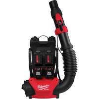 M18 FUEL Dual Battery Backpack Blower Kit, 18 V, 155 MPH Output, Battery Powered Cam Industrial