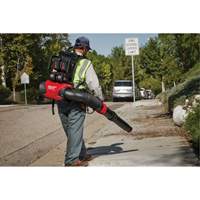 M18 FUEL Dual Battery Backpack Blower Kit, 18 V, 155 MPH Output, Battery Powered Cam Industrial