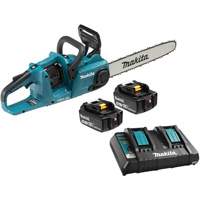 LXT 5.0Ah Brushless Rear Handle Chainsaw Kit, 16", Battery Powered, 36 V Cam Industrial