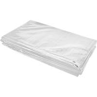 Insulated Tarp, Polyethylene, White, 20' x 12' x 8 mils Cam Industrial
