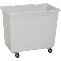 Mini Starcart Box Truck, Polyethylene, 33" L x 19" W x 28" H, 6 cu. ft. Volume, 200 lbs. Capacity Cam Industrial