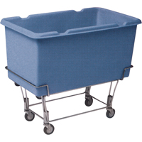 Starcart Elevated Box Truck, Polyethylene, 33" L x 19" W x 28" H, 5 cu. Ft. Volume, 200 lbs. Capacity Cam Industrial