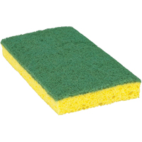 Scotch-Brite Medium Duty Scrub Sponge, Scrubbing, 3-3/5" W x 6-1/10" L Cam Industrial