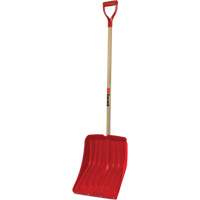 Pelle &agrave; neige Alpine, Lame Polypropyl&egrave;ne, Largueur 13-9/10", Manche Prise en D, Bande d'usure Compris Cam Industrial