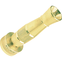 Metal Hose Nozzles, Non-Insulated, Twist-Trigger, 80 PSI Cam Industrial