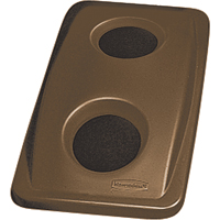 Couvercle &agrave; recyclage pour bouteilles brunes et cannettes Slim Jim Cam Industrial