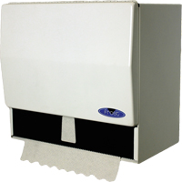 Roll or Single-Fold Towel Dispenser , Manual, 10.5" W x 6.75" D x 9.5" H NI160 | Cam Industrial