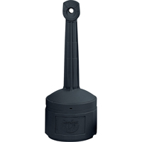 Smoker’s Cease-Fire<sup>®</sup> Cigarette Butt Receptacle, Free-Standing, Plastic, 4 US gal. Capacity, 38-1/2" Height NI694 | Cam Industrial