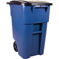 Brute<sup>®</sup> Roll Out Containers, Curbside, Plastic, 50 US gal. NI824 | Cam Industrial