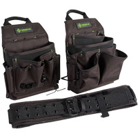 Tool Belt Combo, Polyester, Black Cam Industrial