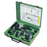 Ensemble de poinçonnage hydraulique Quick Draw 90 avec poinçons SlugBuster Cam Industrial