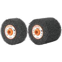 Tambours FX Flex, 4-1/4" dia. x 2" la, 5/8"-11 Arbre, Grain Flex, gros Cam Industrial