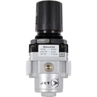 Intermediate Air Regulator, 3/8" NPT, 220 PSI Max. PSI, In Line Cam Industrial