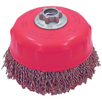 MAXI-CRIMPED Premium Crimped Wire Cup Brush Cam Industrial