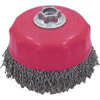 MAXI-CRIMPED Premium Crimped Wire Cup Brush Cam Industrial