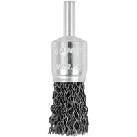E050-20 Shaft Mounted Crimped End Brush, 1/2", 0.02" Fill, 1/4" Shank Cam Industrial