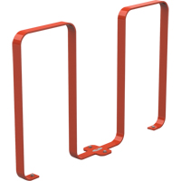 The Linguini Bike Racks, Steel, 5 Bike Capacity Cam Industrial