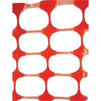 Snow Fence, 50' L x 4' W, Orange Cam Industrial
