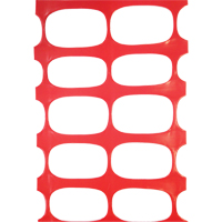 Snow Fence, 50' L x 4' W, Orange Cam Industrial