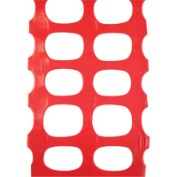 Snow Fence, 50' L x 4' W, Orange Cam Industrial