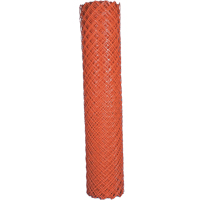 Safety Fence, 50' L x 4' W, Orange Cam Industrial