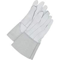 Gander Brand TIG Welder Gloves, Grain Sheepskin, Size Large Cam Industrial
