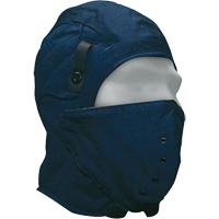 Classic Hardhat Liner with Face Mask, Fleece/Cotton Lining, One Size Cam Industrial